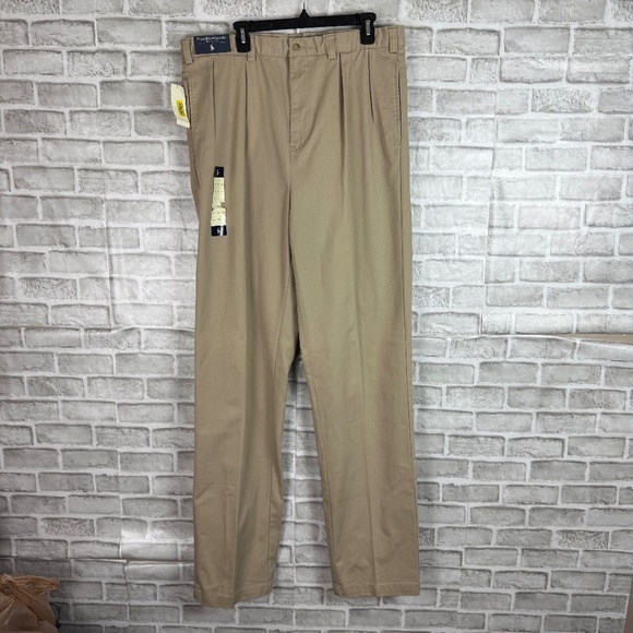 Polo Ralph Lauren The Andrew Pant Big & Tall Pleated Chino Pants Men 38 x 38 NWT - Picture 1 of 12